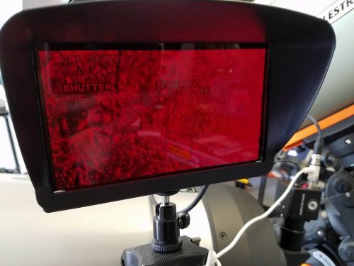 Revolution Imager RED shield for 7 inch monitor 2